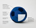 Load image into Gallery viewer, Soccer Ball Plush Toy
