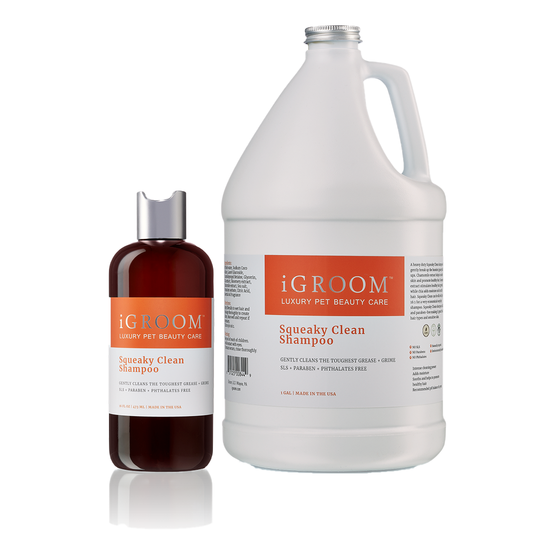 Dog Squeaky Clean Shampoo Gallon by iGroom