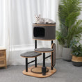 Load image into Gallery viewer, Starbz Industrial Style Modern Medium 4 Level Cat Tower
