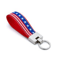 Load image into Gallery viewer, Stars and Stripes Key Ring
