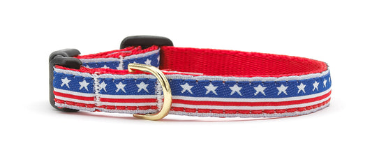 Stars and Stripes Small Breed Dog Collar