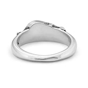 Sterling Silver Border Collie Ring
