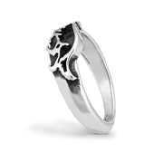 Sterling Silver Border Collie Ring