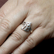 Sterling Silver Pembroke Welsh Corgi Ring