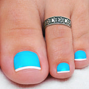 Sterling Silver Dog Paw Toe Ring, Paws Leave Such Impressions