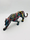 Load image into Gallery viewer, Street Art Cubic Panther Statue
