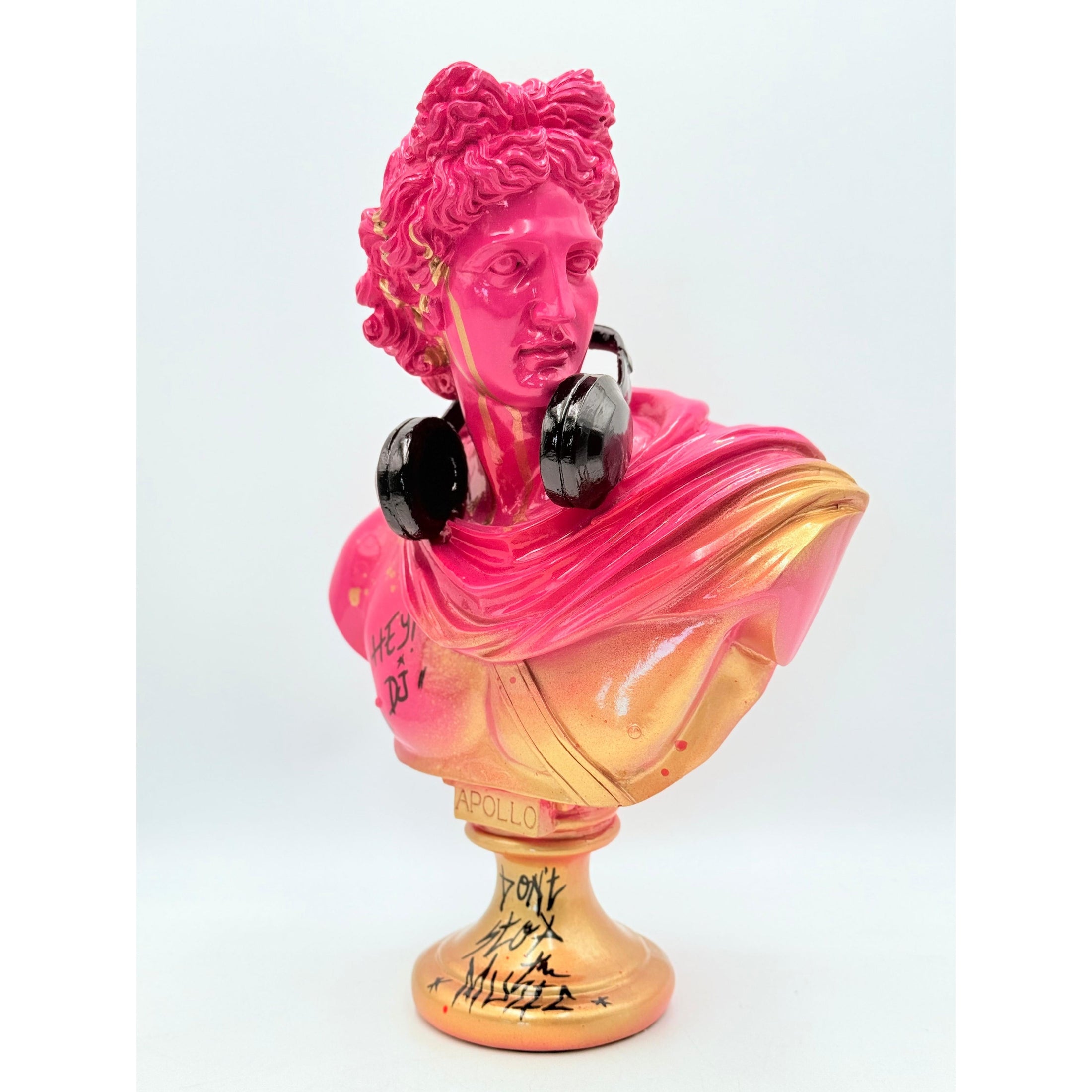 DJ Apollo Sculpture - Street Art Design - street art dj apollo sculpture, luxury sculpture, product image 3