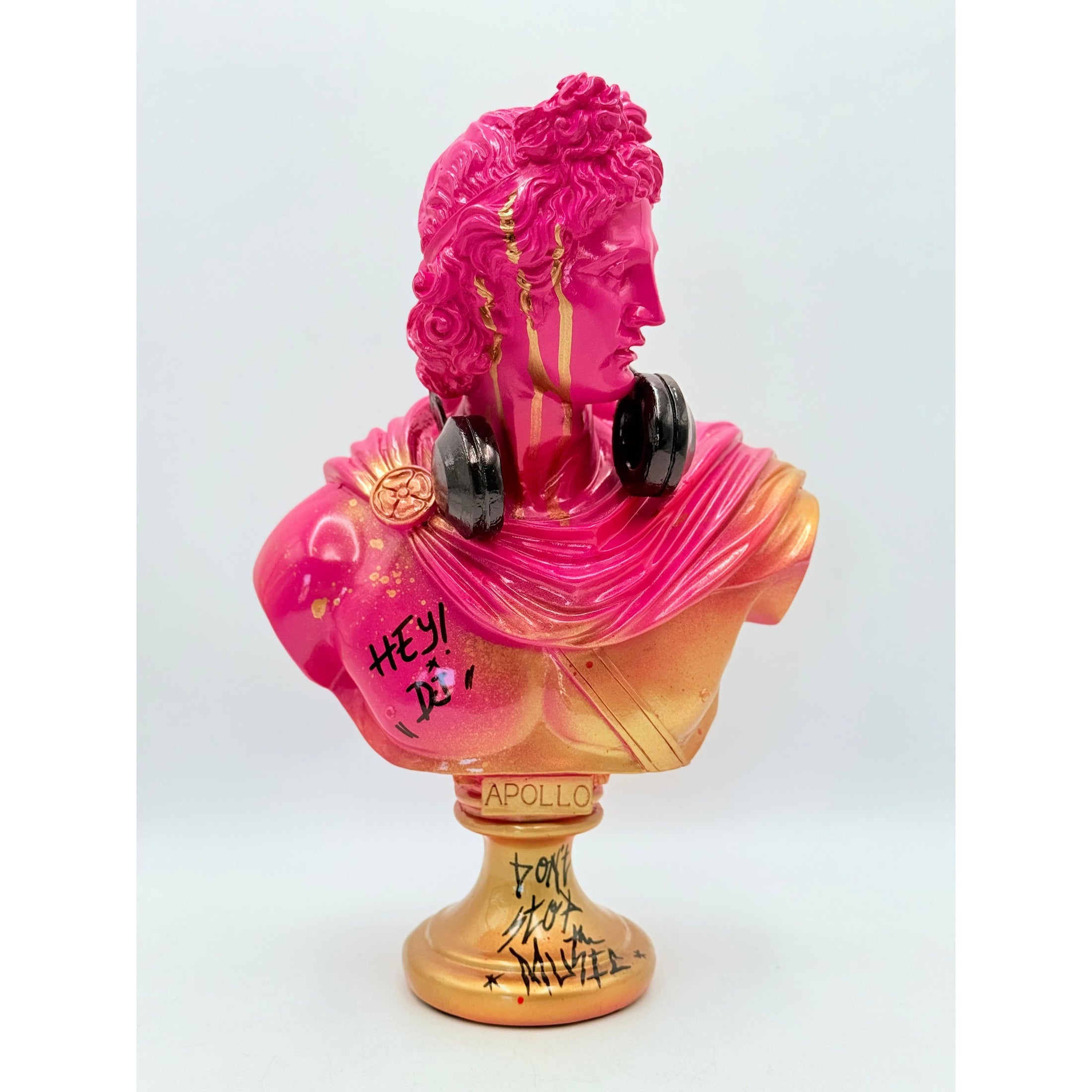 DJ Apollo Sculpture - Street Art Design - street art dj apollo sculpture, luxury sculpture, product image 4