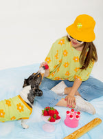 Reversible Flower Power Bucket Hat