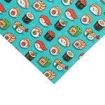 Sushi Dog Bandana -Design Faces Down