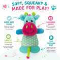 Load image into Gallery viewer, 10" Giraffe Soft Dog Toy
