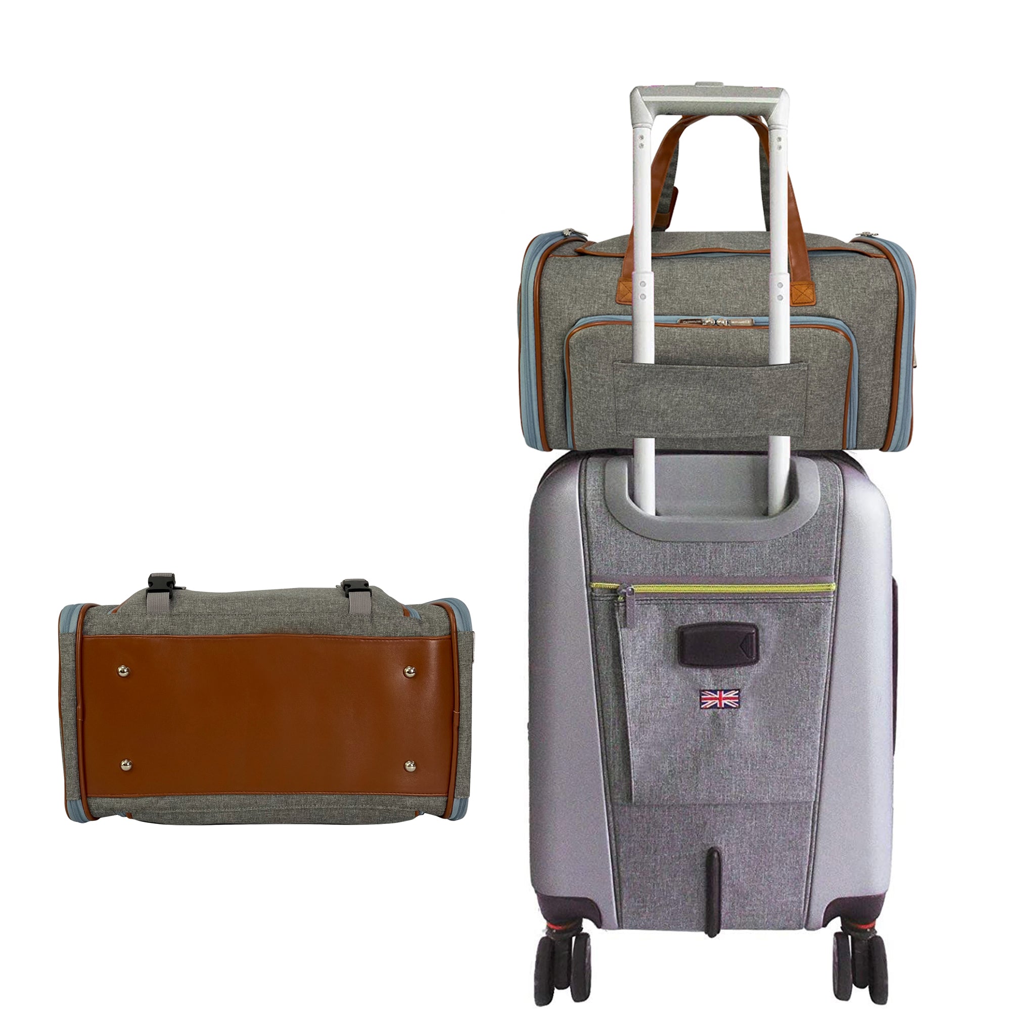 Mr. Peanut's Gold Series Big Apple XL Size Airline Compliant Double Expandable Pet Carrier - Southlake Paws