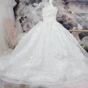 Princess Wedding Dress Dog Ball Gown 