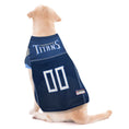 Load image into Gallery viewer, NFL Tennessee Titans Striped Mesh Dog Jersey

