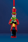 Load image into Gallery viewer, The Naughty List Snowman Glass Ornament - Southlake Paws
