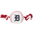 Load image into Gallery viewer, Detroit Tigers Nylon Baseball Rope Toy
