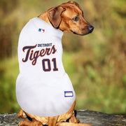 Detroit Tigers Dog Jersey - white