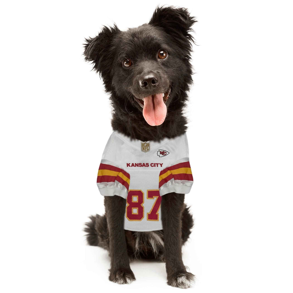 NFL Kansas City Chiefs Travis Kelce Road Mesh Dog Jersey