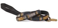 TKC Metallic Circles of Life Beaded Dog Lead by Southlake Paws featuring a colorful beaded design and a sturdy black handle.