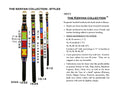 Load image into Gallery viewer, TKC Maasai Shield Argyle Beaded Dog Collar
