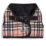 Sidekick Printed Tan Plaid Harness