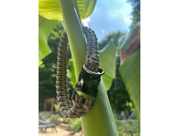 Cobra Braid in Tan - Handmade Dog Collar - Southlake Paws