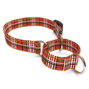 Tartan Red Dog Collar