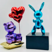 The Luxe Balloon Rabbit – Modern Pop Art Sculpture