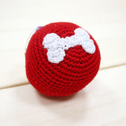 Bone Ball Crochet Toy