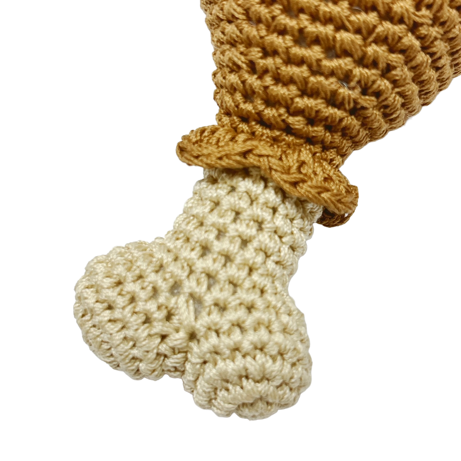 Chicken Leg Crochet Toy - Southlake Paws