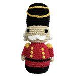 Nutcracker Crochet Toy