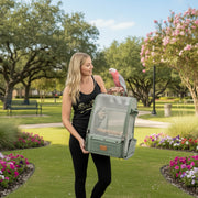 TrackPack: Backpack Bird Travel Carrier with Perch