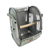 TrackPack: Backpack Bird Travel Carrier with Perch