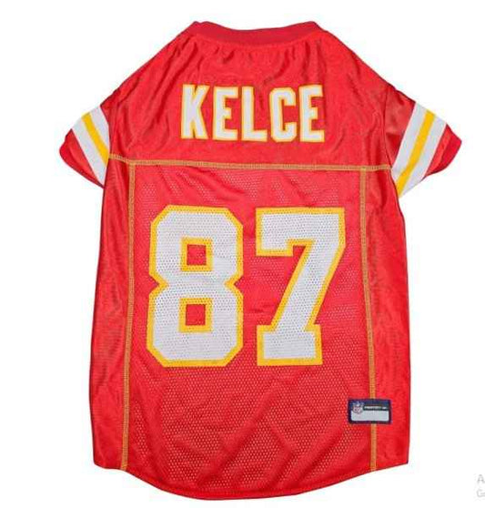 Travis Kelce Chiefs NFL Dog Jersey - Official Football Pet Fan Apparel