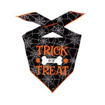 Trick for Treat Halloween Dog Bandana