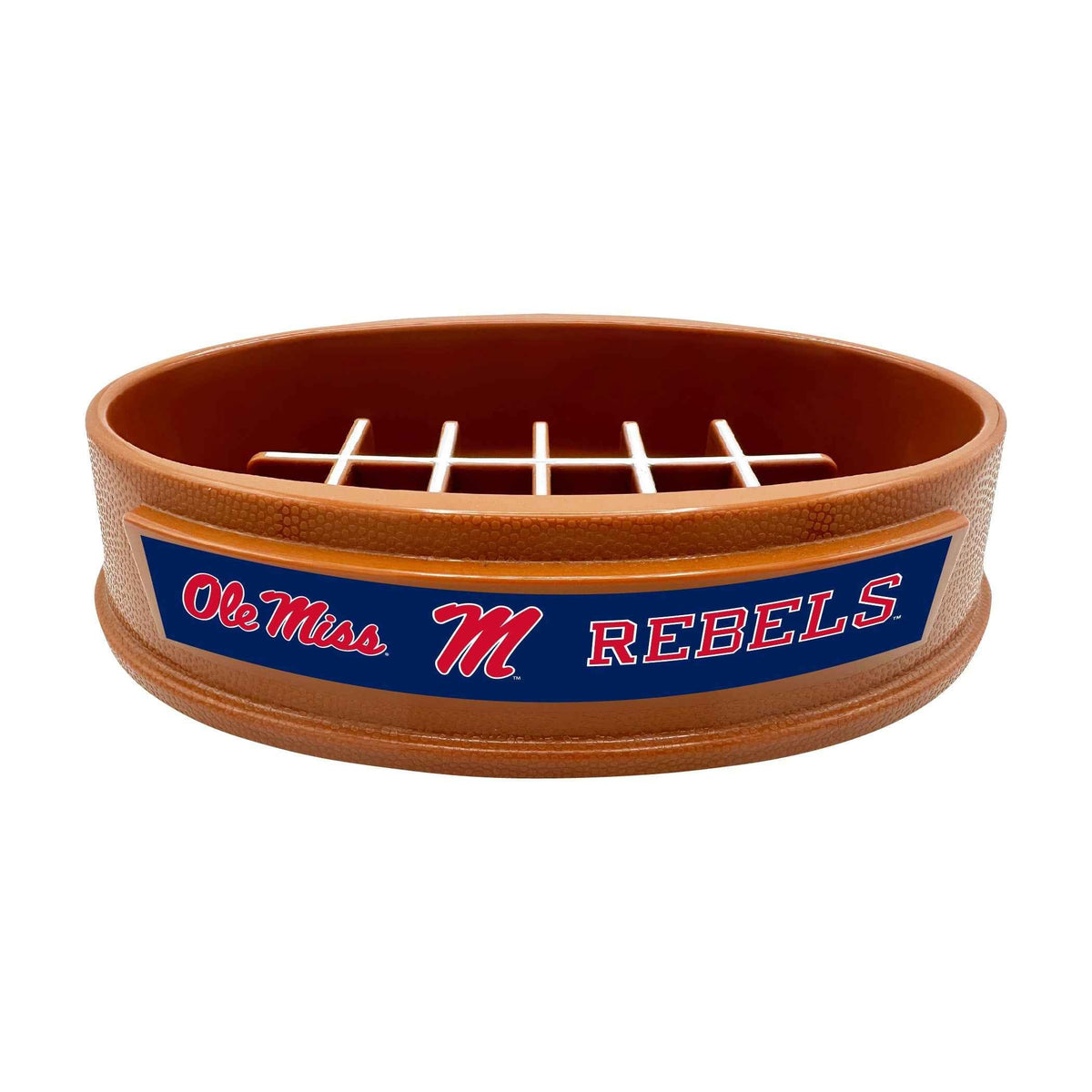 Mississippi (Ole Miss) Football Slow Feeder Bowl