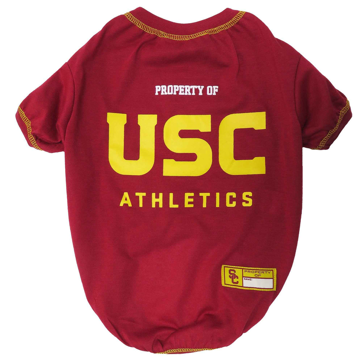 NCAA University of Southern California Trojans Dog T-Shirt