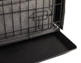 Load image into Gallery viewer, Southlake Paws All in 1 Crate Kit Set includes a wire crate with a removable plastic tray for easy cleaning.
