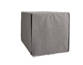 Load image into Gallery viewer, Southlake Paws All in 1 Crate Kit Set includes a wire crate covered with a gray fabric cover for a stylish look.

