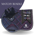 Load image into Gallery viewer, Ultraviolet Saddle Pad Set
