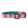 Load image into Gallery viewer, Underground Fence Dog Collar - Strawberry Fields
