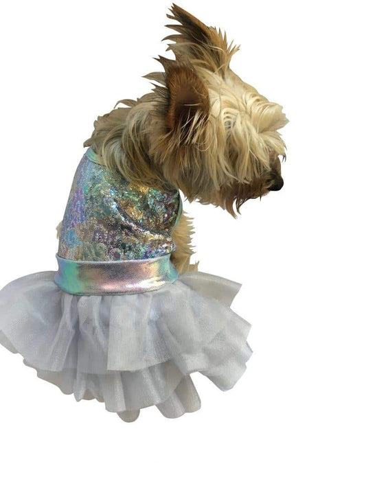 Unicorn Fufu Tutu Dog Dress 
