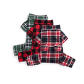 Load image into Gallery viewer, Blue Plaid Flannel Pajamas - Southlake Paws
