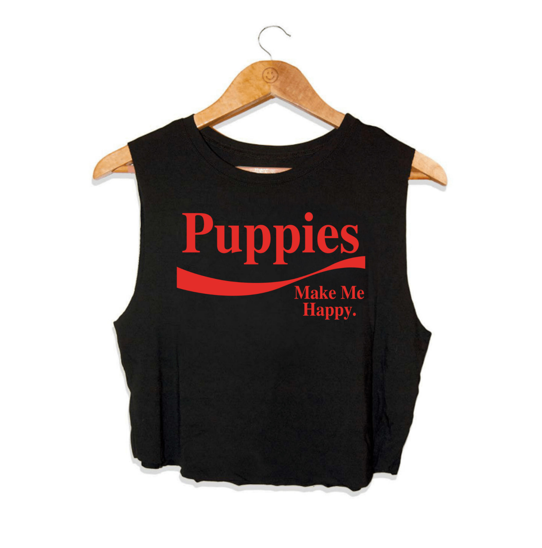 Enjoy Puppies | Women's Crop Tank