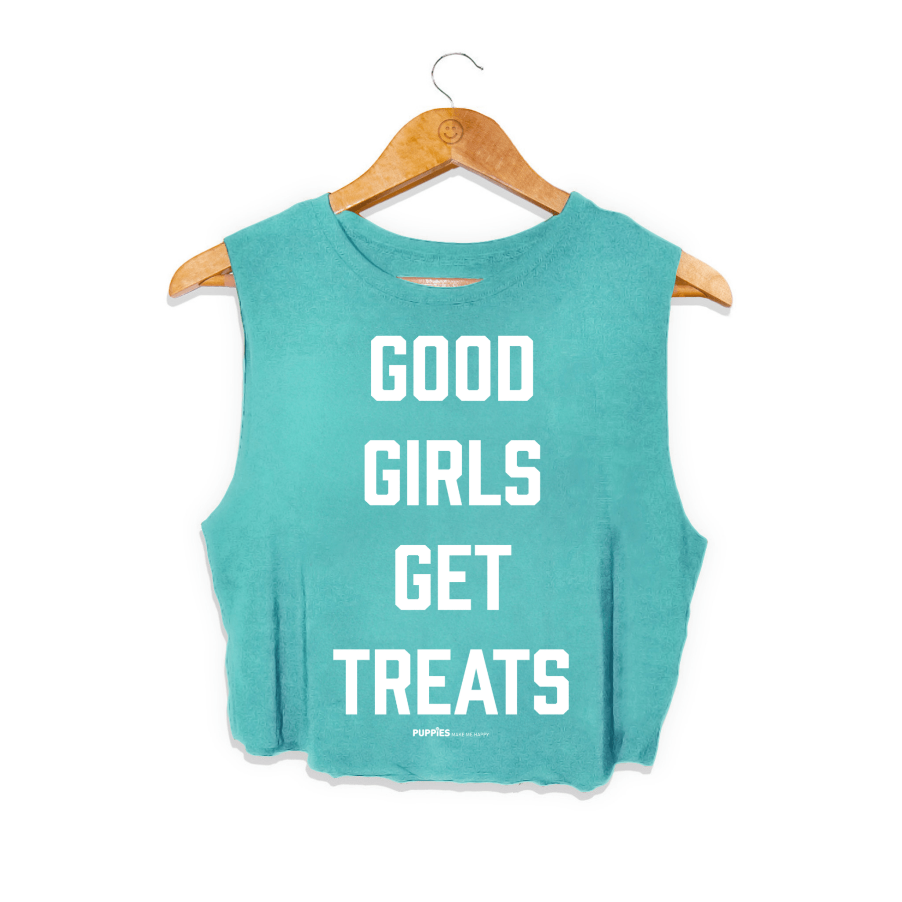 Good Girls Get Treats Crop Top | Gift for Dog Moms & Dog Lovers | Made in USA