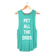 Pet All The Dogs | Women's Sleeveless |