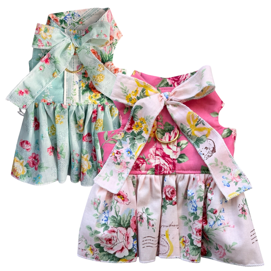 Floral Vintage Pastel Dress