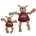 Load image into Gallery viewer, NCAA Mississippi State University, Bully the Bulldog Knottie® Plush Dog Toy
