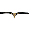 Load image into Gallery viewer, Champagne Ultra Bling Horse Browband
