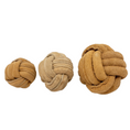 Load image into Gallery viewer, Huggle-Hide® Natural Leather Ball Dog Toy, 2 Pack - image 2
